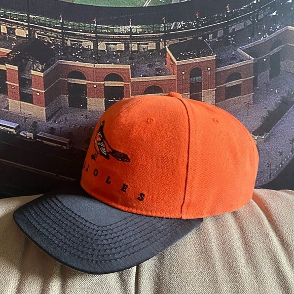 Vintage Baltimore Orioles STARTER Strapback Not Snapback Cap Hat 90s - Picture 3 of 7